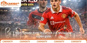 Marc Casado được ví Carrick 2.0, MU lại mơ tuyến giữa